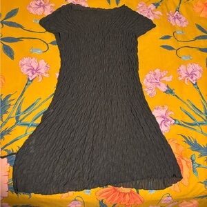 nwt find me now the label ross ruched mini dress charcoal size m/l